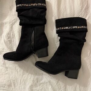 Black Jessica Simpson girls boots, 5